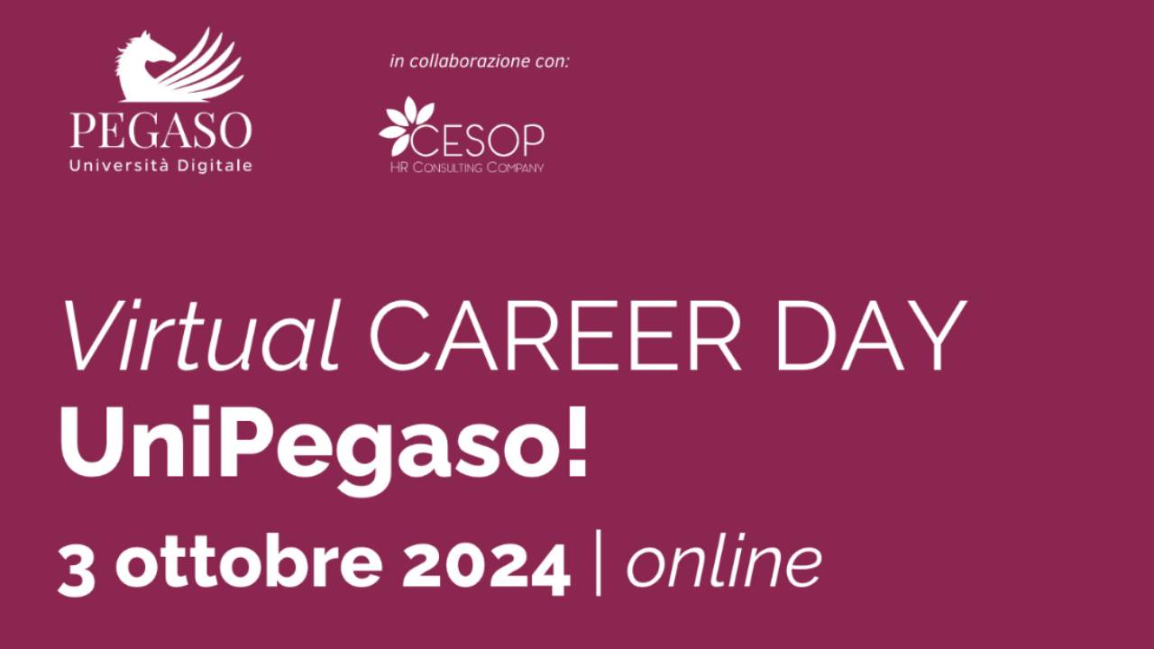 Arriva la prima edizione del Virtual Career Day UniPegaso